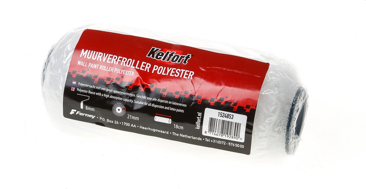 Muurverfroller poly 18cm