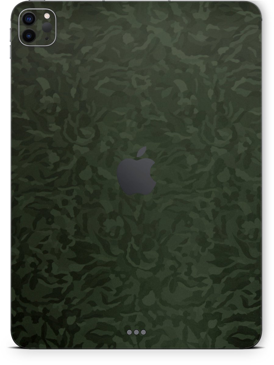 iPad Pro 12.9'' (2020/2021) Camouflage Groen Skin -3M Wrap