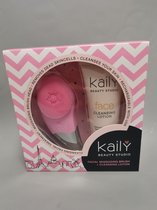 KAILY FACIAL MASSAGING BRUSH+ FACE CLEANSING LOTION