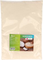 Steviala Kokosmeel - 100% Puur Meel uit Kokosnoten voor Brood en Cake - Hoog in Eiwitten en Vezels - 1.2kg