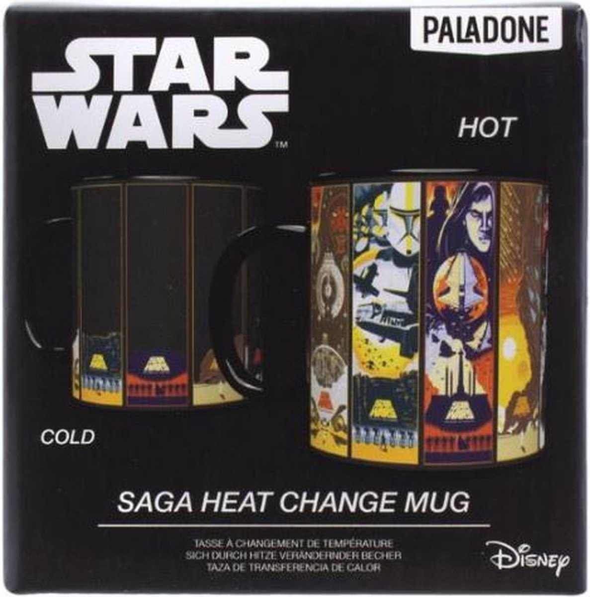 Star Wars: Paladone · Saga Heat Change Mug (Tazza Termosensibile) (MERCH)