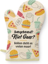 Ovenhandschoen "Niet gaar" | Kerstcadeau | Kerst-tip