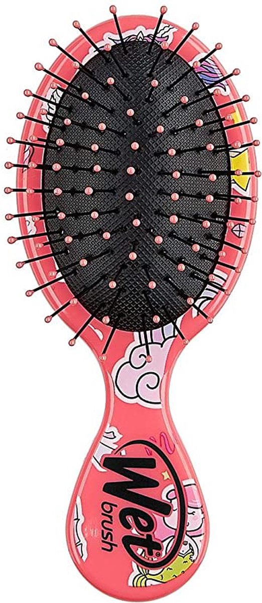 Wet Brush Mini Happy Hair Fantasy Ontwarborstel - Paars