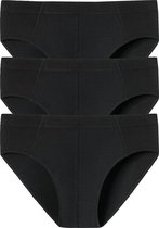 SCHIESSER 95/5 Essentials supermini slips (3-pack) - zwart - Maat: XL