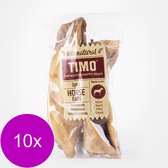 Timo Paardenoren - Hondensnacks - 10 x Paardenvlees 3 stuks