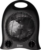 Zilan - Turbo Ventilatorkachel 2000W - Verwarming elektrisch - Elektrische kachel - Zeer krachtig - Black