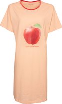 Temptation Dames Nachthemd - Bigshirt - Oranje - Maat L