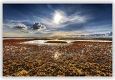 Wanddecoratie - Foto op Plexiglas - Plexiglas Schilderij - De slikken van Flakkee - Fons Kern - 120x70 cm