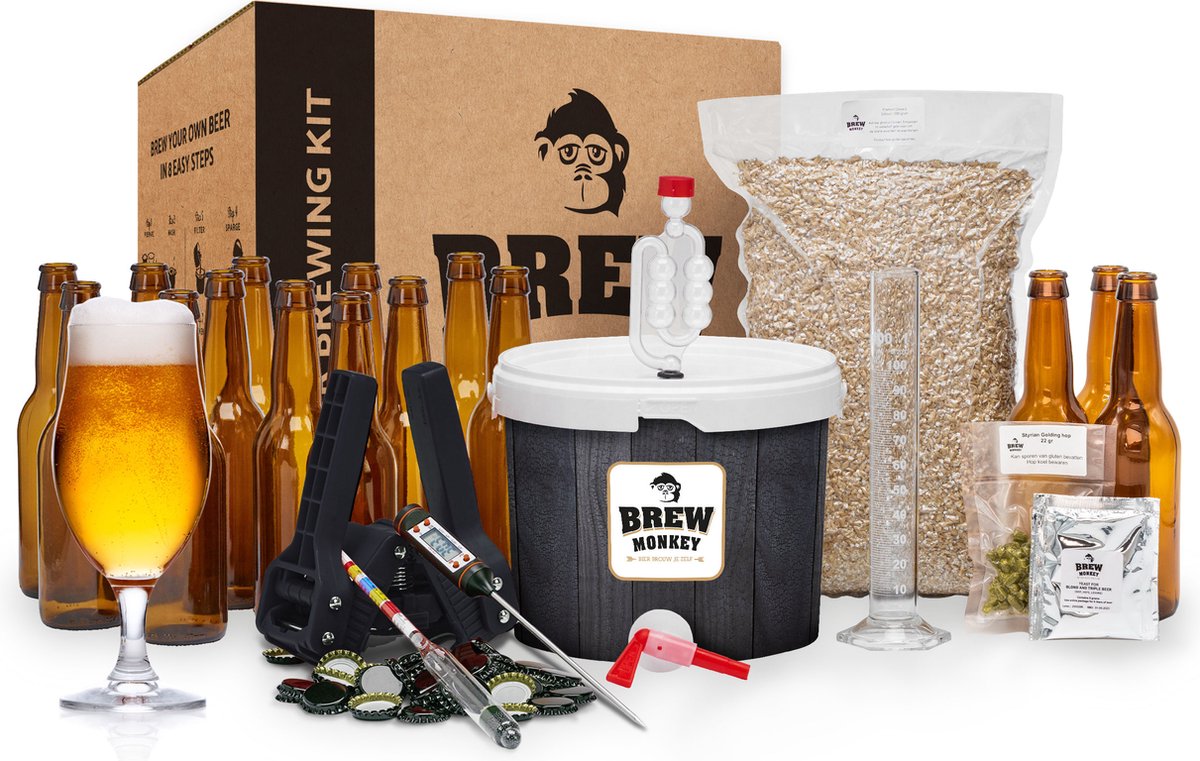Brew Monkey Luxe Blond – Bierbrouwpakket