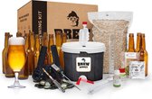 Brew Monkey Premium Blond - Bierbrouwpakket - Brouwen met Verse Ingrediënten - Zelf Bier Brouwen Bierpakket - Startpakket - Gadgets Mannen - Cadeau - Cadeau voor Mannen en Vrouwen - Bier - Verjaardag - Cadeau voor man - Verjaardag Cadeau Mannen