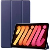 iPad Mini 6 Hoes Book Case Hoesje Tablet Cover - Blauw