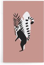 Walljar - Tropical Monkey - Dieren poster