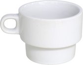 Gerimport Koffiekop Norway 250 Ml 12 X 9 X 7 Cm Porselein Wit
