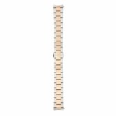 Violet Hamden Sirius rosé goudkleurig en zilverkleurig stalen horlogeband (16 mm)  - Zilverkleurig