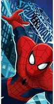 Spiderman handdoek - 140 x 70 cm. - Marvel Ultimate Spider-Man strandlaken