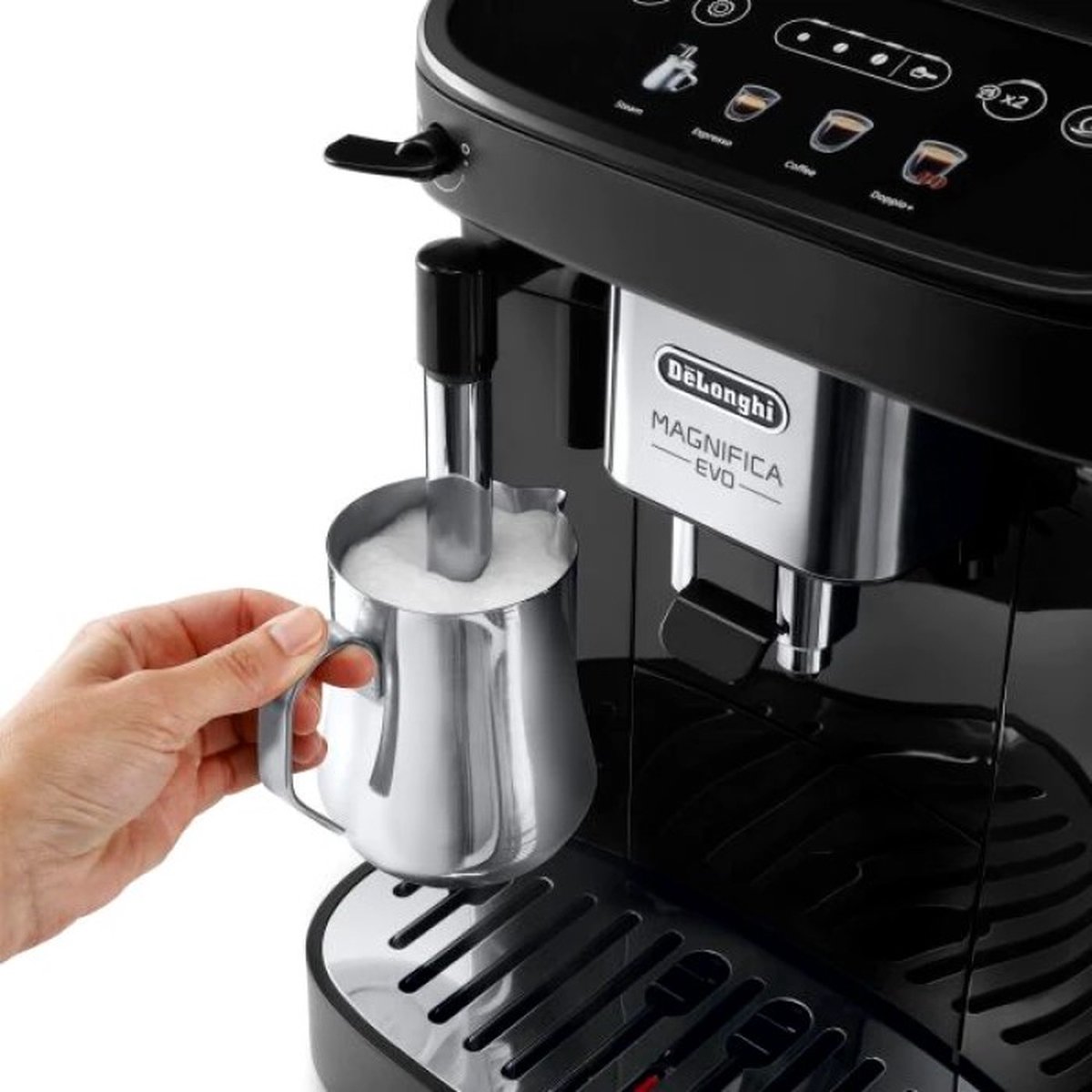 De’Longhi Magnifica Evo - volautomatische espressomachine met 4 one-touch recepten - Zwart - ECAM290.22.B thumbnail 6