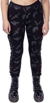 Heartless Legging -XL- ODILE Zwart/Grijs