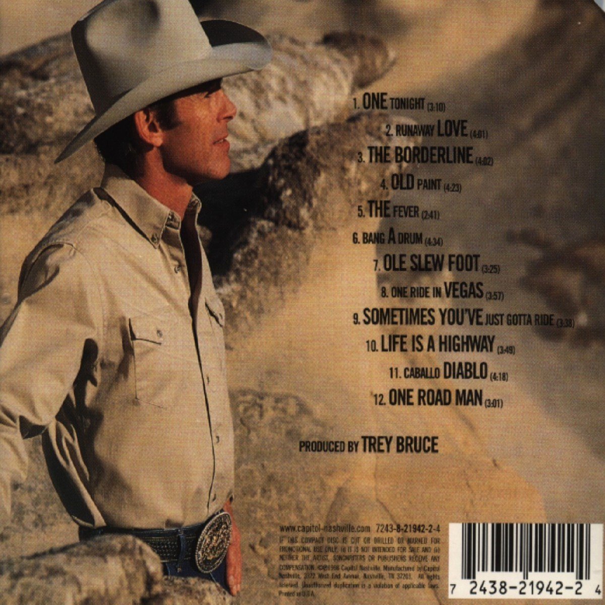 Chris Ledoux One Road Man (CD), Chris Ledoux CD (album) Muziek