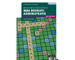 MBA Bedrijfsadministratie met resultaat 4e druk Theorieboek