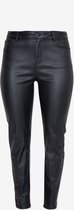 EVIVA - 5-POCKET BROEK SKINNY HIGH WAIST, COATING - ZWART