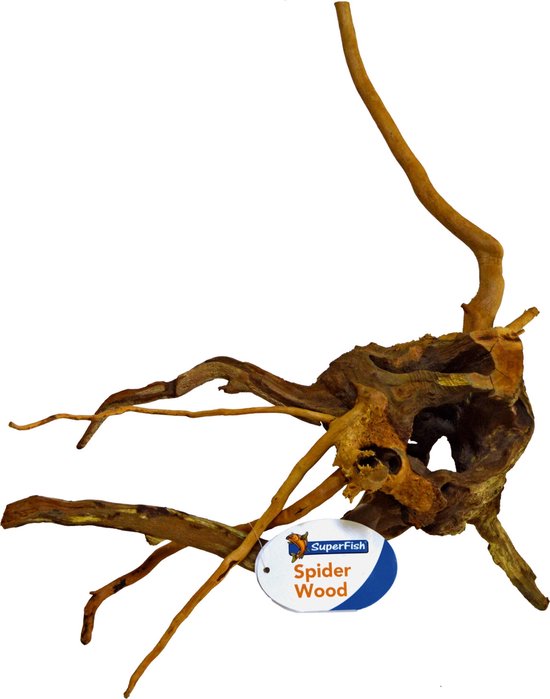 Superfish Spiderwood Bruin Small 20-30 cm – mix