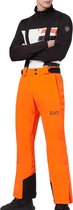 EA7 Wintersportbroek - Maat S  - Mannen - oranje - zwart