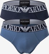 Emporio Armani "Endurance" 2 pack briefs /Blauw/Hemelblauw/S