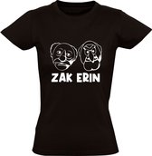 Zak Erin Dames t-shirt | Muppets | Muppetshow | Kermit de kikker | cadeau | Zwart