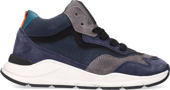 Kipling Blake Hoge sneakers - Leren Sneaker - Jongens - Blauw - Maat 40 |  bol.com