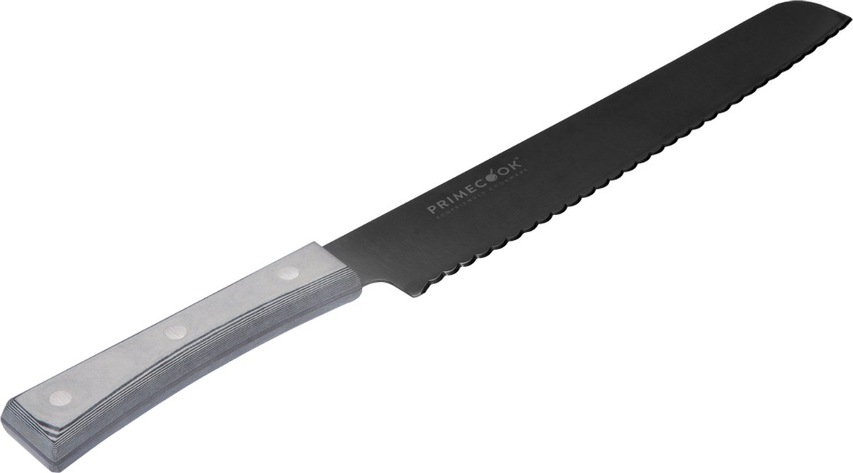 Primecook - Professioneel broodmes 23 cm - Titan Ecoshield beschermlaag - Paperstone handvat
