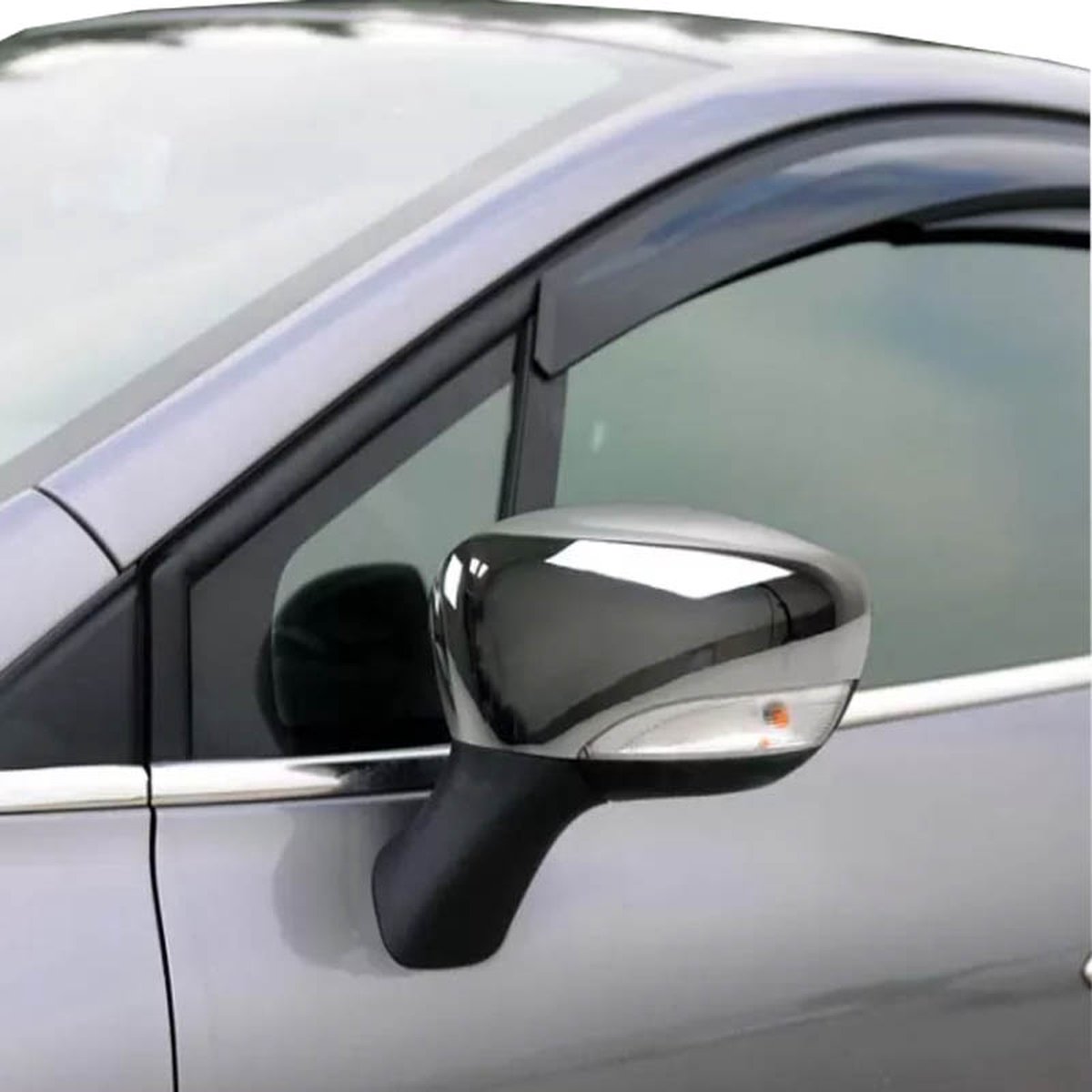 Spiegelkappen Mirror Cover Chroom Spiegelkap Voor Renault Clio 4 2012-2019