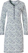 Pastunette dames nachthemd | MAAT 50 | lange mouw | Paisley | mint