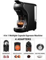 Dakta® 4 in 1 koffiezet apparaat | Koffiemachine | Koffiecupmachine | Koffiezetapparaat | Espressomachine | Zwart