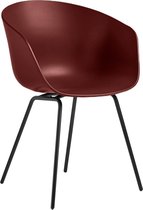 About a Chair AAC 26 - baksteenrood - zwart