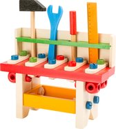 Houten werkbank kinderen -  Werkbank "Professional" - werkbank speelgoed - houten speelgoed vanaf 3 jaar