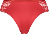 Hunkemöller Dames Lingerie Brazilian Claire - Rood - maat S