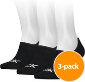 Calvin Klein Sokken Footie High Cut 3-Pack Zwart