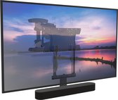 Cavus WME104 CFSBB Draaibare Tv Muurbeugel & Ophangbeugel geschikt voor Sonos Beam zwart & VESA Tv - 25kg