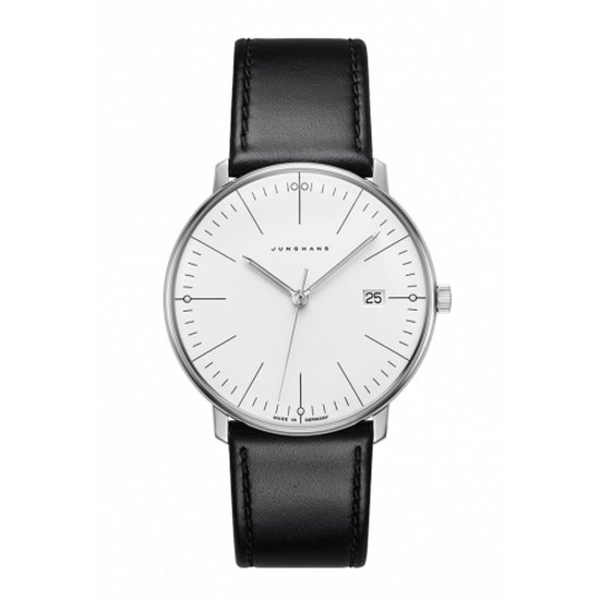Junghans Max Bill Quartz 41/4817.02 - heren horloge - dames - vintage - horloge - luxe - saffierglas - vintage - cadeautip