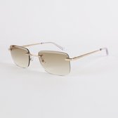 Lucien Fabrice - Crystal - Gold - Champagne - Zonnebril - Sunglasses - Eyewear - Unisex - Dames - Heren