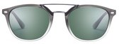 Solar Zonnebril Miller Unisex Cat.3 Aviator Zwart/groen/grijs