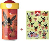 Bing Beker Mepal -Schoolbeker - Stickervel