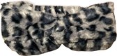 Sarlini | Haarband Fake Fur Leopard | Grey