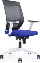 Chaise de bureau Brescia Blauw - Chaise de bureau ergonomique