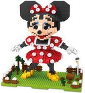 Creboblocks Minnie Mouse in de tuin 1480 Nanoblocks