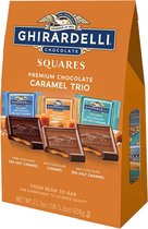 Ghirardelli Chocolate Squares Caramel Trio zak 21.3oz - 604g