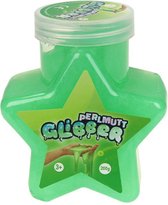 Glibber Slijm in Sterrenpot - Groen - Glitter - Slijm / Kunststof - 200 gram - 3+