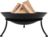 Vuurschaal - Vuurkorf - Diameter 50CM - XL editie - Black edition - Schaal - Korf - BBQ - Buitenkorf - Vuur - NIEUW MODEL - BESTSELLER