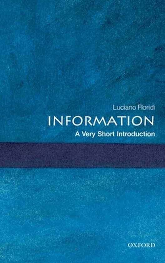 Information A Very Short Introduction - cover