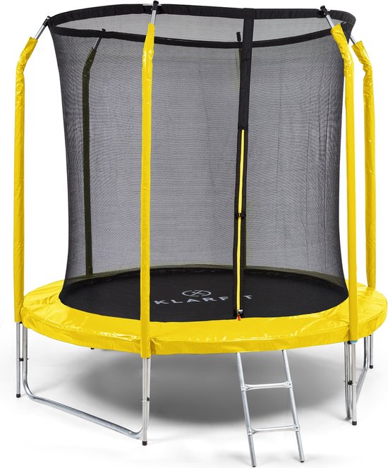 Jumpstarter trampoline Ø 2,5 m net 120 kg max. 195 cm Ø springoppervlak |  bol.com